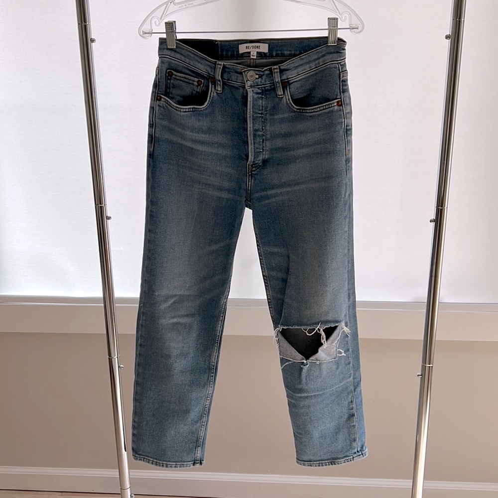 Re/done denim